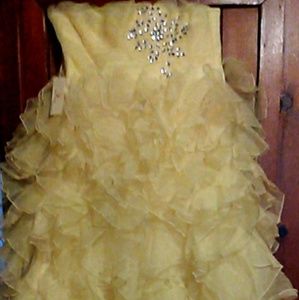 Corset back ball gown